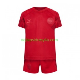 Fotbalový Dres Dánsko Dětské Domácí Mistrovství světa 2022